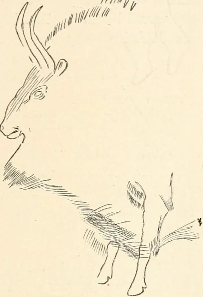 An illustration from Men of the old stone age, their environment, life and art, 1916, leaf 440