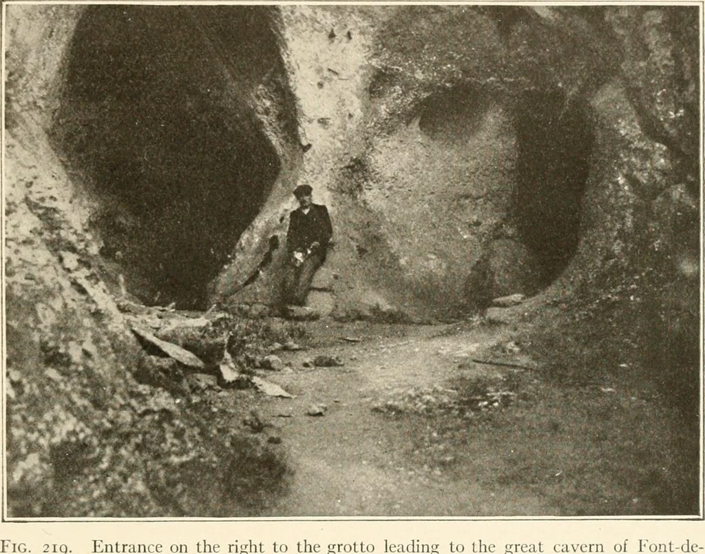 An illustration from Men of the old stone age, their environment, life and art, 1916, leaf 454