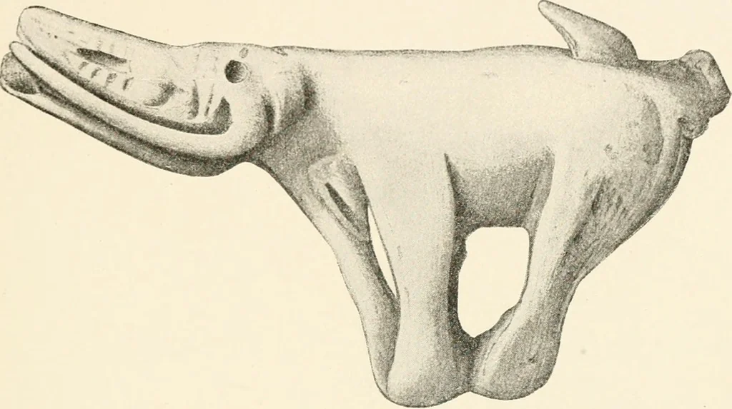 An illustration from Men of the old stone age, their environment, life and art, 1916, leaf 466