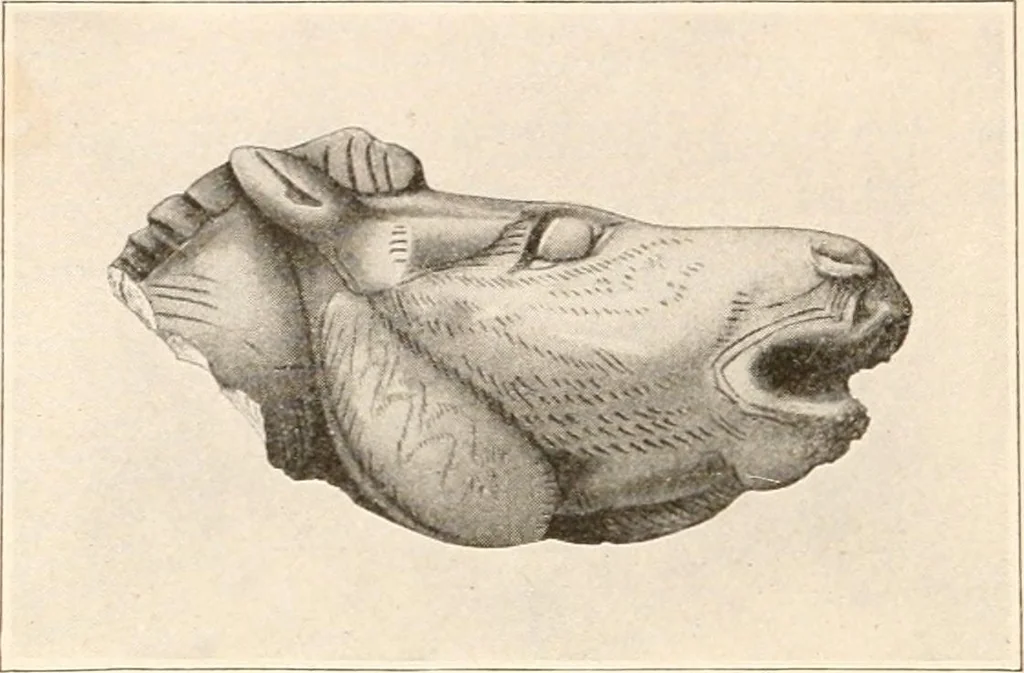 An illustration from Men of the old stone age, their environment, life and art, 1916, leaf 471