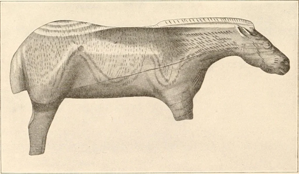 An illustration from Men of the old stone age, their environment, life and art, 1916, leaf 471