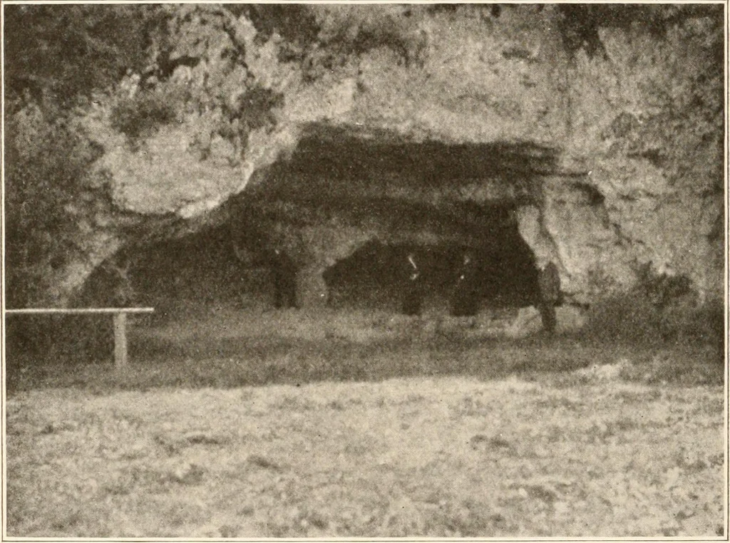 An illustration from Men of the old stone age, their environment, life and art, 1916, leaf 483