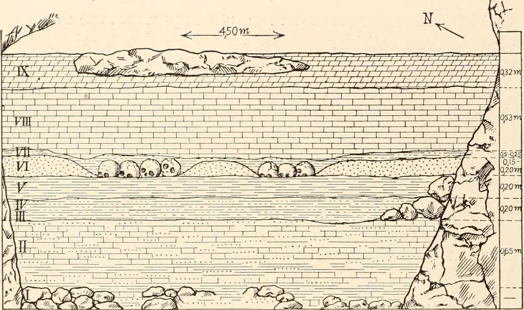 An illustration from Men of the old stone age, their environment, life and art, 1916, leaf 515