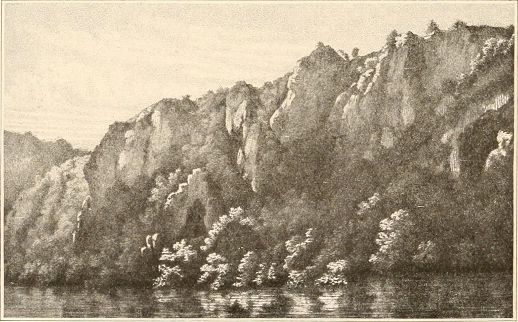 An illustration from Men of the old stone age, their environment, life and art, 1916, leaf 521