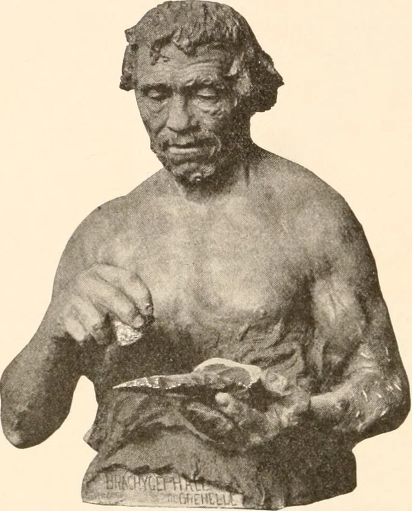 An illustration from Men of the old stone age, their environment, life and art, 1916, leaf 523