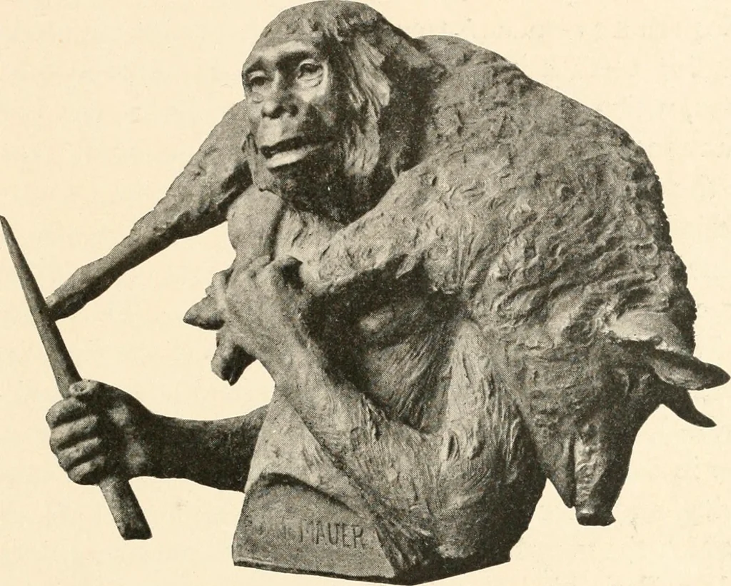 An illustration from Men of the old stone age : their environment, life and art, 1915, leaf 134