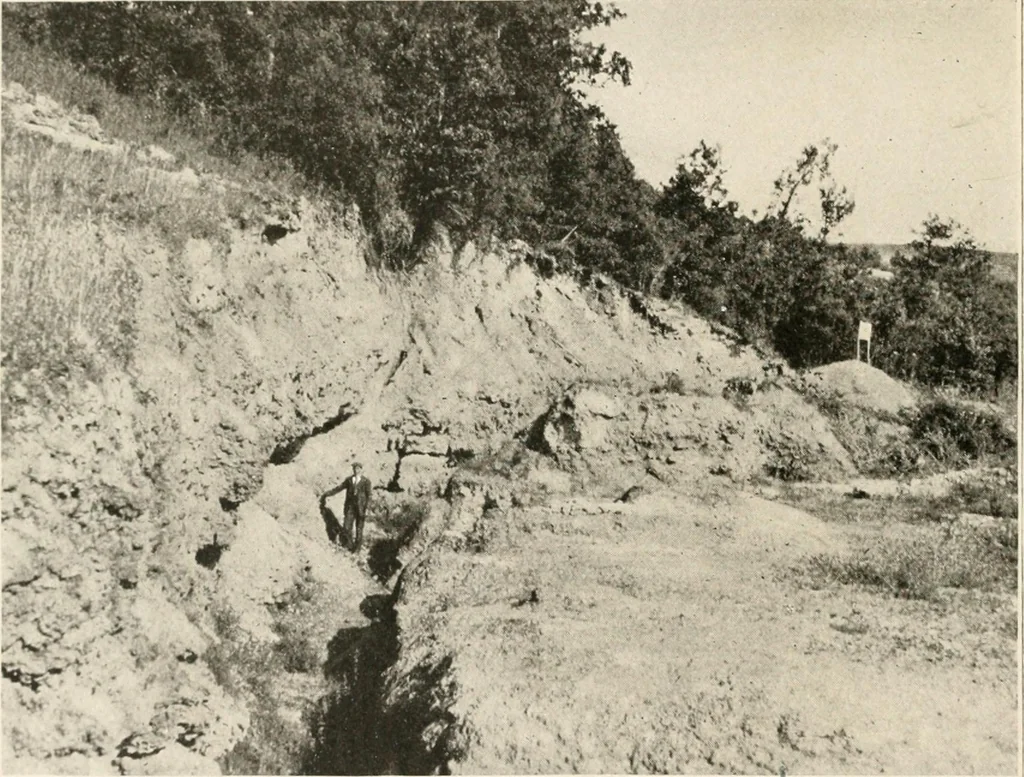 An illustration from Men of the old stone age : their environment, life and art, 1915, leaf 199