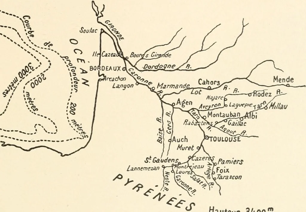 An illustration from Men of the old stone age : their environment, life and art, 1915, leaf 206
