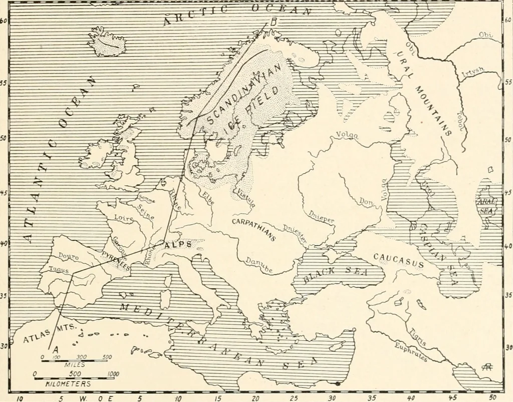 An illustration from Men of the old stone age : their environment, life and art, 1915, leaf 220