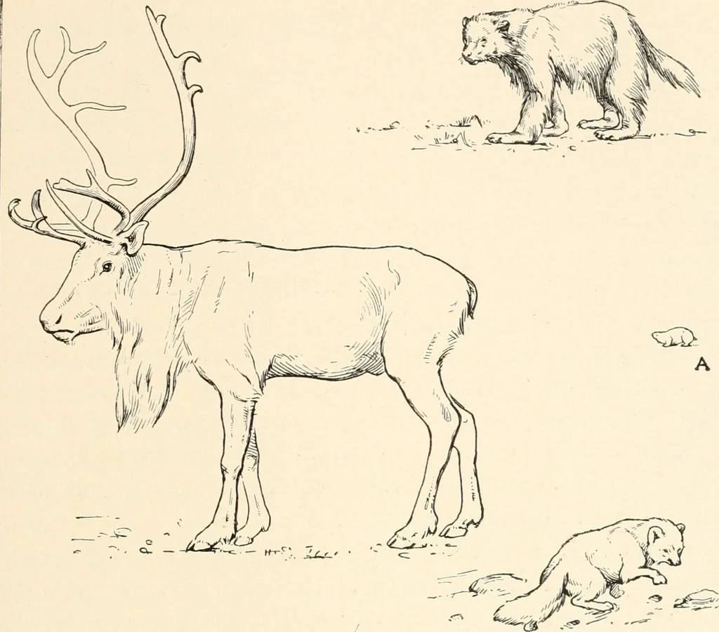 An illustration from Men of the old stone age : their environment, life and art, 1915, leaf 224