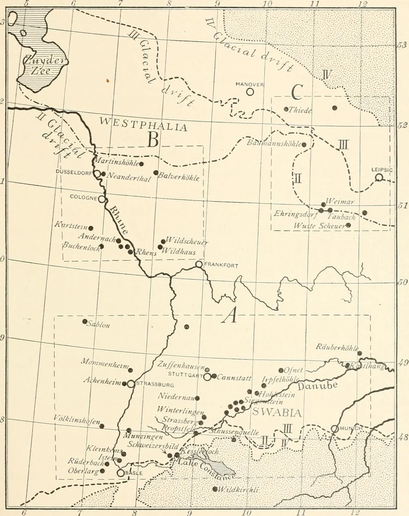 An illustration from Men of the old stone age : their environment, life and art, 1915, leaf 226