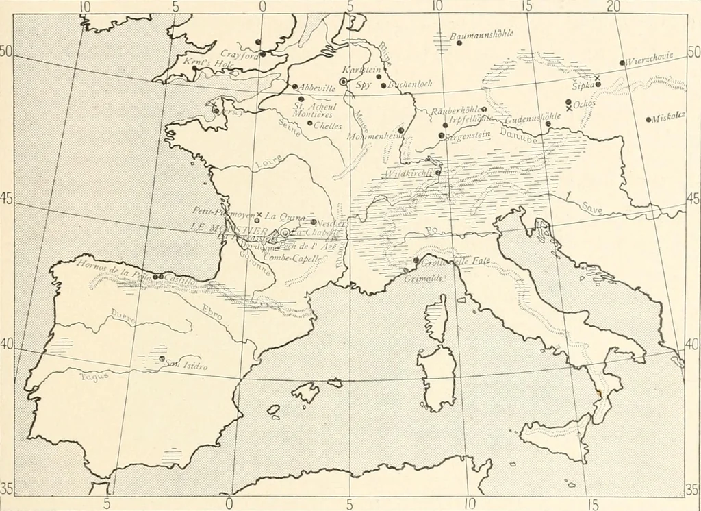An illustration from Men of the old stone age : their environment, life and art, 1915, leaf 276