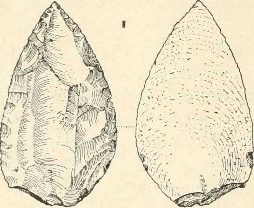 An illustration from Men of the old stone age : their environment, life and art, 1915, leaf 281