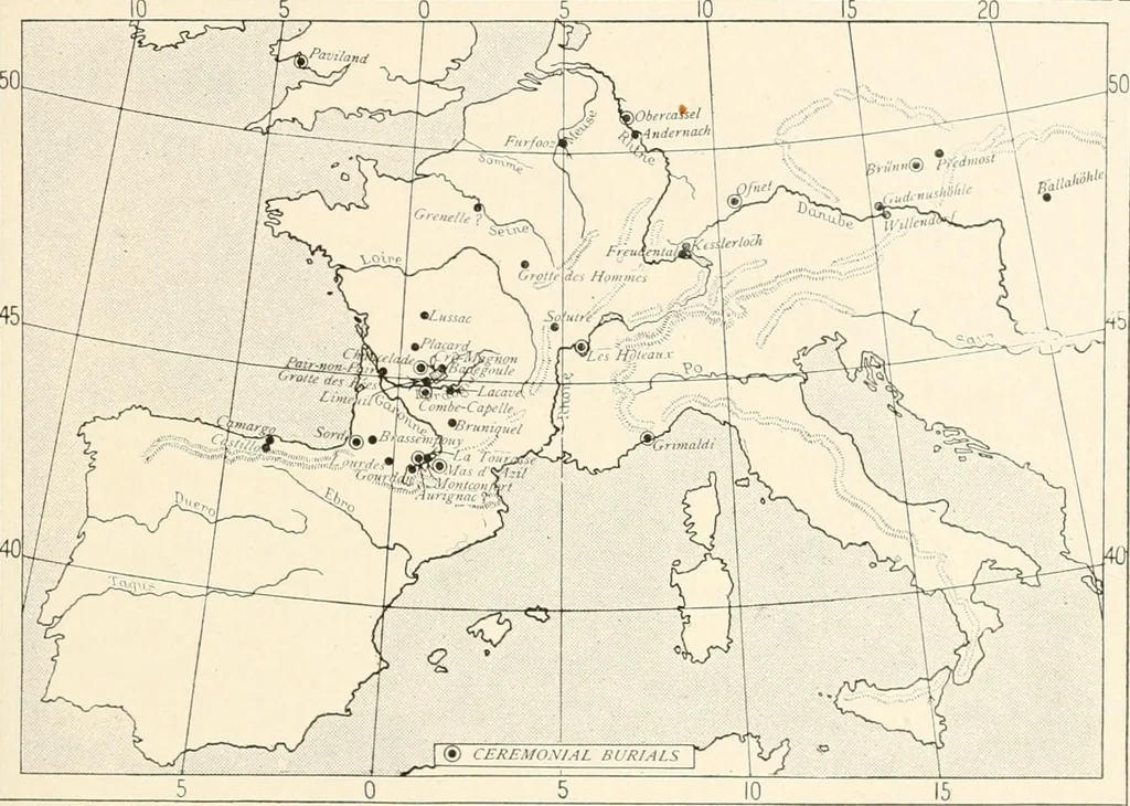 An illustration from Men of the old stone age : their environment, life and art, 1915, leaf 310