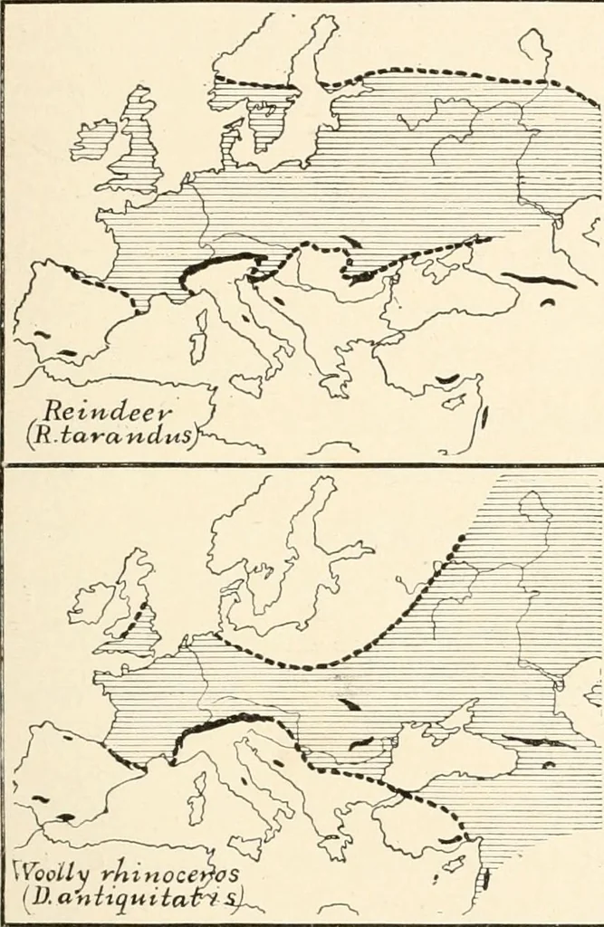 An illustration from Men of the old stone age : their environment, life and art, 1915, leaf 316