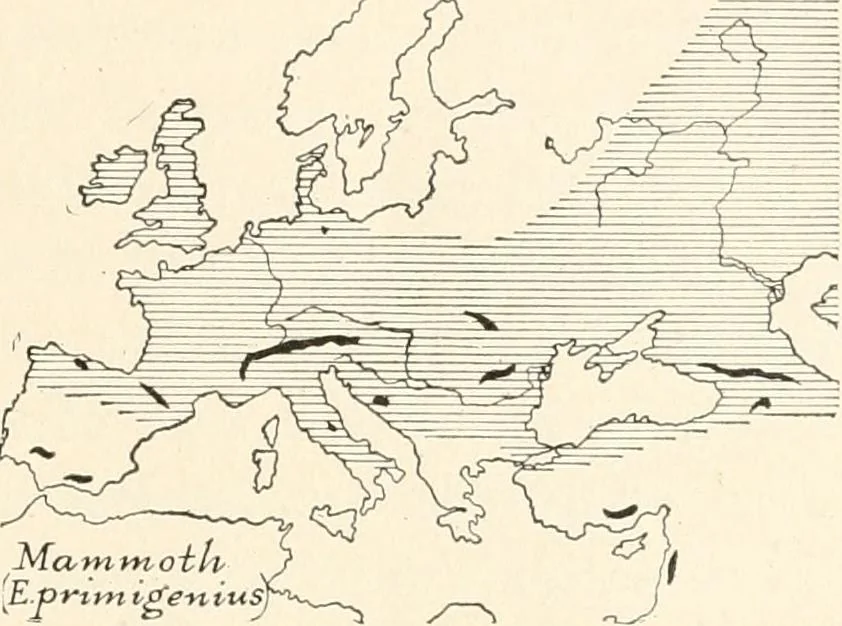 An illustration from Men of the old stone age : their environment, life and art, 1915, leaf 316