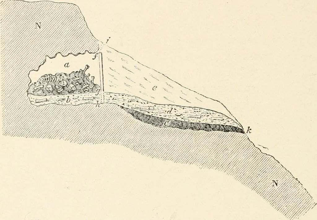An illustration from Men of the old stone age : their environment, life and art, 1915, leaf 321