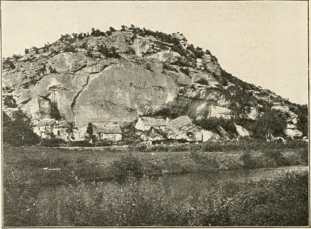 An illustration from Men of the old stone age : their environment, life and art, 1915, leaf 327