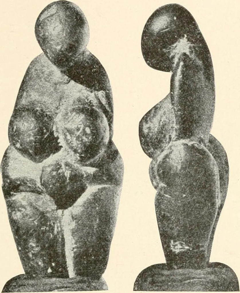 An illustration from Men of the old stone age : their environment, life and art, 1915, leaf 354