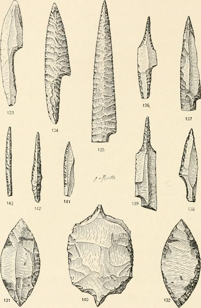 An illustration from Men of the old stone age : their environment, life and art, 1915, leaf 377