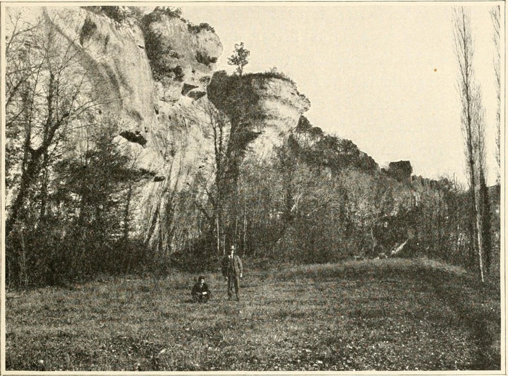 An illustration from Men of the old stone age : their environment, life and art, 1915, leaf 416