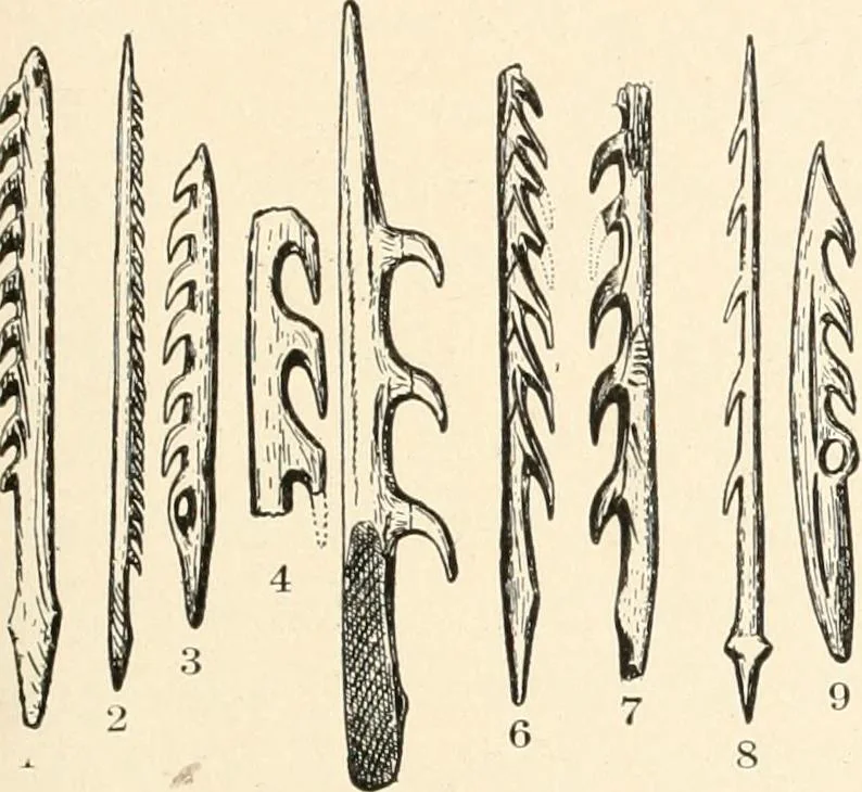 An illustration from Men of the old stone age : their environment, life and art, 1915, leaf 420