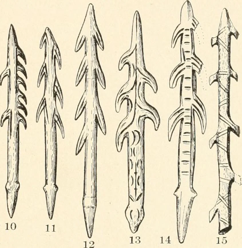 An illustration from Men of the old stone age : their environment, life and art, 1915, leaf 420