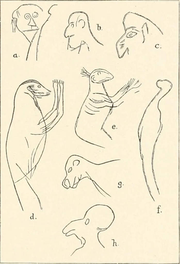 An illustration from Men of the old stone age : their environment, life and art, 1915, leaf 432