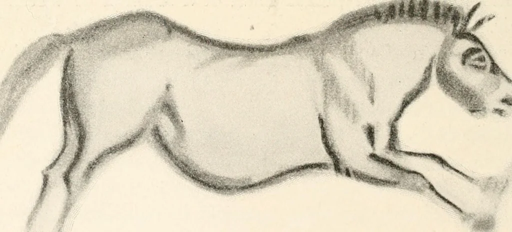 An illustration from Men of the old stone age : their environment, life and art, 1915, leaf 441