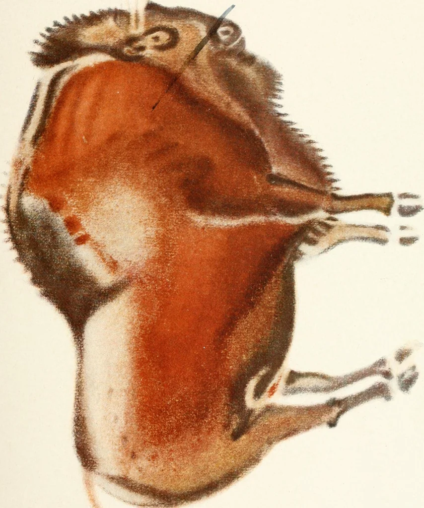 An illustration from Men of the old stone age : their environment, life and art, 1915, leaf 448
