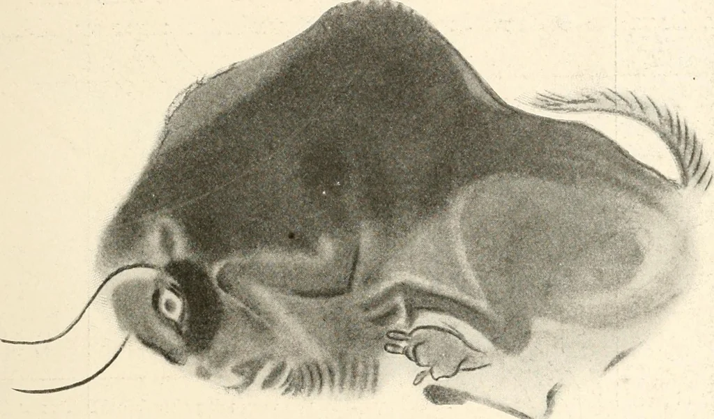 An illustration from Men of the old stone age : their environment, life and art, 1915, leaf 460