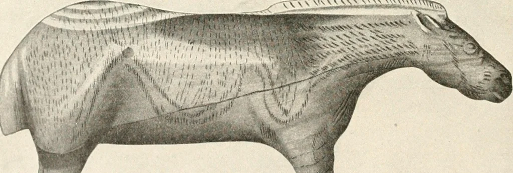 An illustration from Men of the old stone age : their environment, life and art, 1915, leaf 467