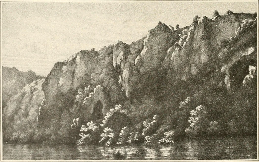 An illustration from Men of the old stone age : their environment, life and art, 1915, leaf 517