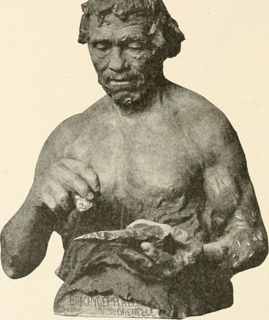 An illustration from Men of the old stone age : their environment, life and art, 1915, leaf 519