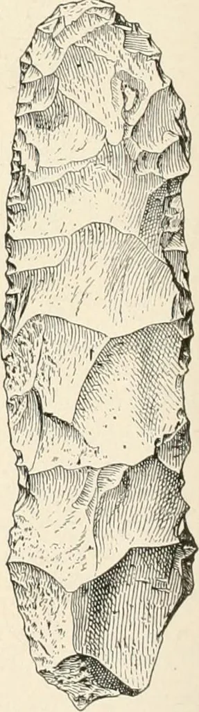 An illustration from Men of the old stone age : their environment, life and art, 1915, leaf 529
