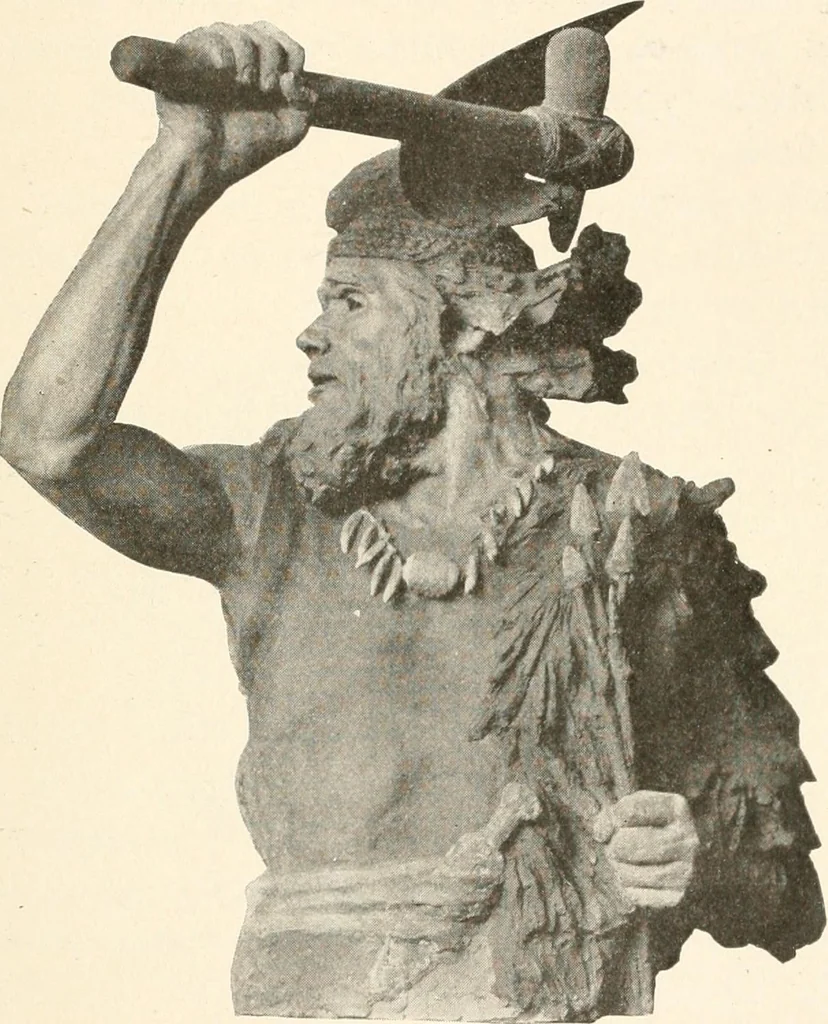 An illustration from Men of the old stone age : their environment, life and art, 1915, leaf 530