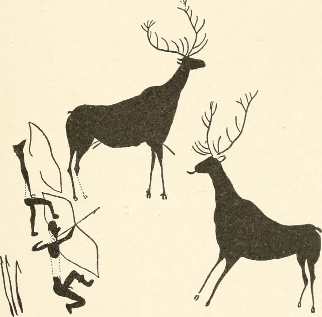 An illustration from Men of the old stone age : their environment, life and art, 1915, leaf 532