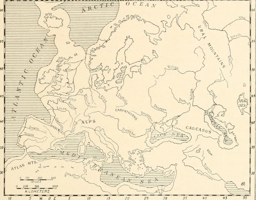 An illustration from Men of the old stone age : their environment, life and art, 1915, leaf 68