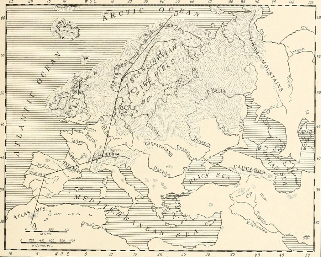 An illustration from Men of the old stone age : their environment, life and art, 1915, leaf 98