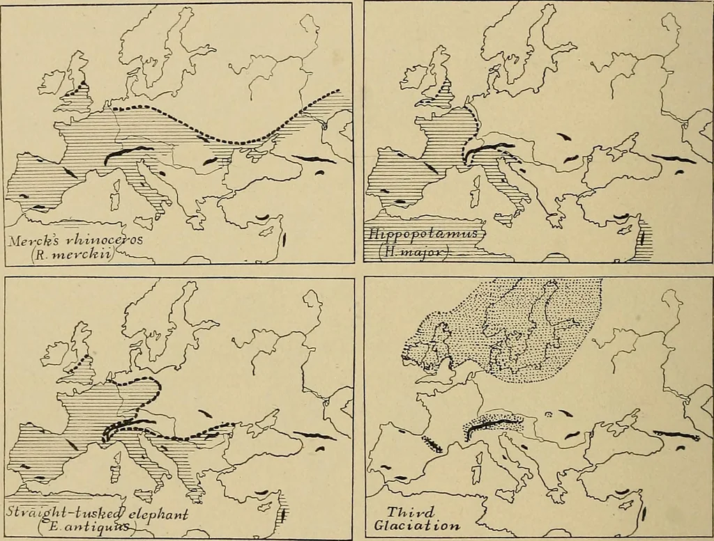 An illustration from Men of the old stone age, their environment, life and art, 1915, leaf 129