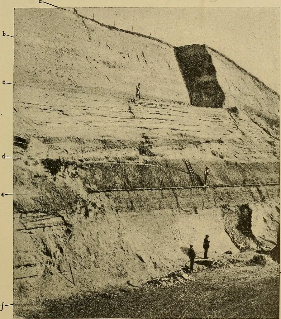 An illustration from Men of the old stone age, their environment, life and art, 1915, leaf 132
