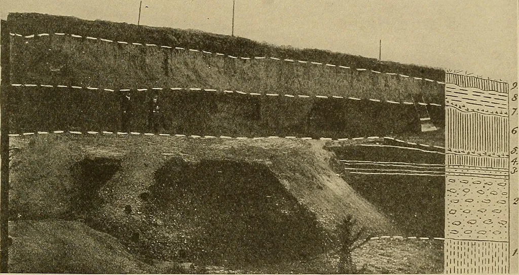 An illustration from Men of the old stone age, their environment, life and art, 1915, leaf 186