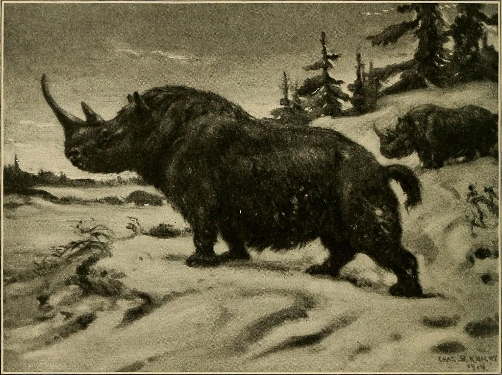An illustration from Men of the old stone age, their environment, life and art, 1915, leaf 245