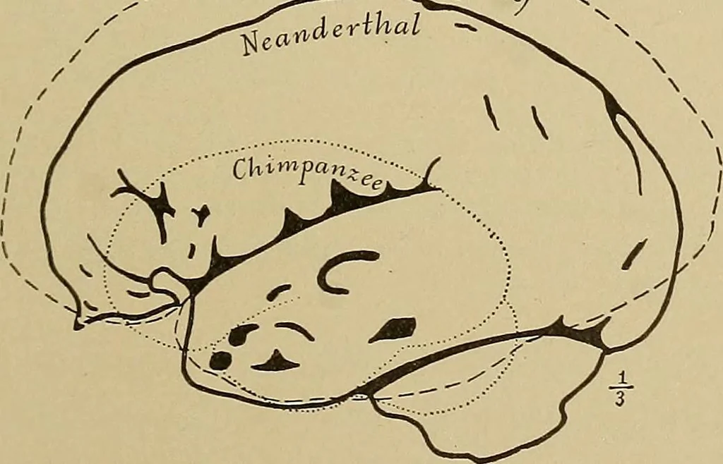 An illustration from Men of the old stone age, their environment, life and art, 1915, leaf 270