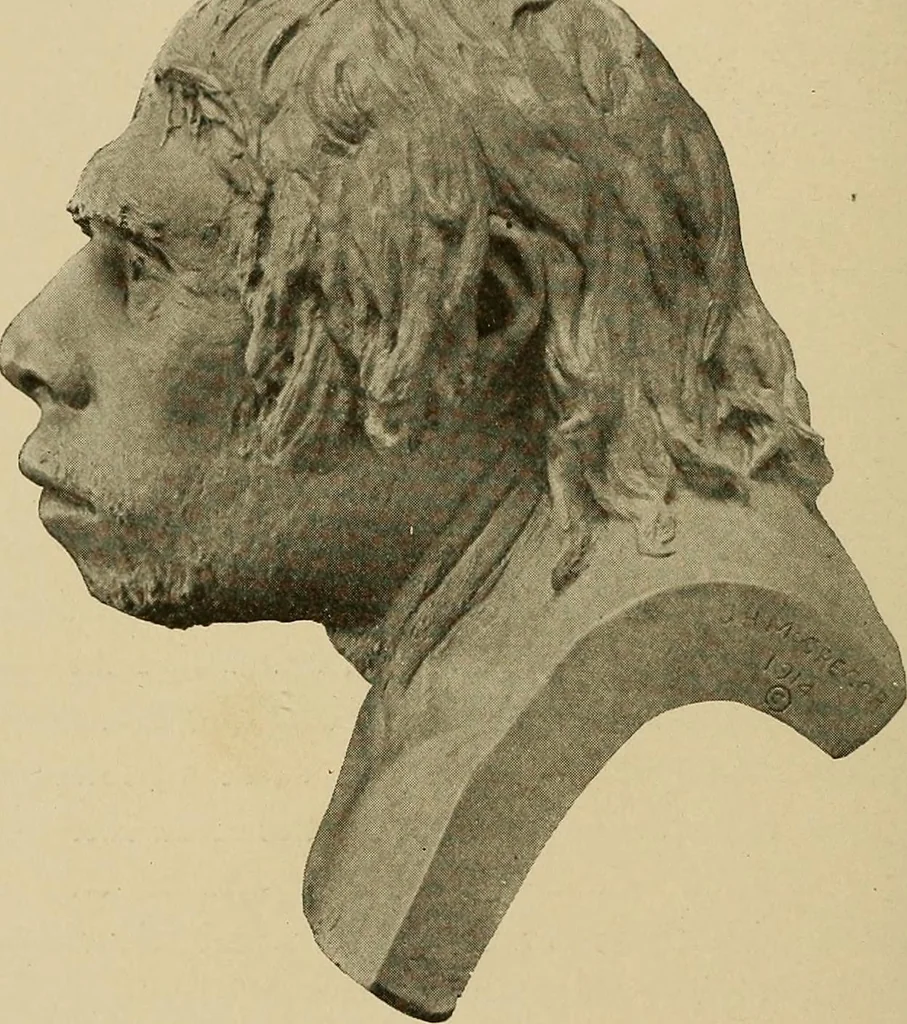 An illustration from Men of the old stone age, their environment, life and art, 1915, leaf 277