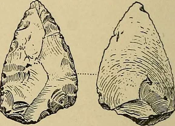 An illustration from Men of the old stone age, their environment, life and art, 1915, leaf 285