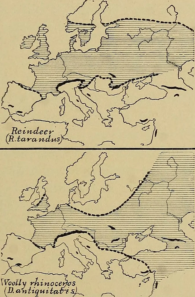 An illustration from Men of the old stone age, their environment, life and art, 1915, leaf 320