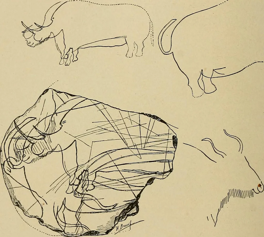 An illustration from Men of the old stone age, their environment, life and art, 1915, leaf 359