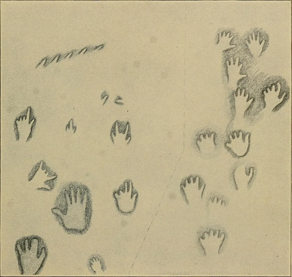 An illustration from Men of the old stone age, their environment, life and art, 1915, leaf 360