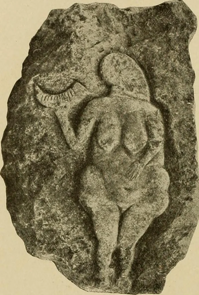 An illustration from Men of the old stone age, their environment, life and art, 1915, leaf 363